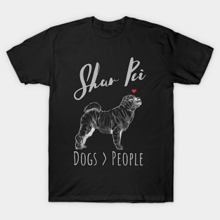 Shar Pei - Dogs > People T-Shirt